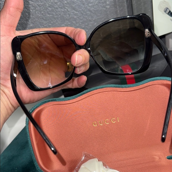 Gucci Black Gradient Women\'s Sunglasses